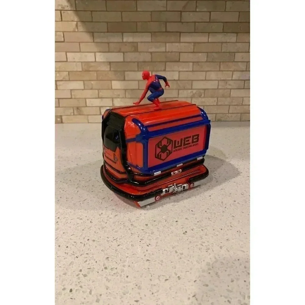 2022 Disney Park‎ Spiderman web slinger vehicle. BG